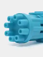 Голубой генератор для мыльных пузырей миниган BUBBLE GUN в виде пистолета-пулемета