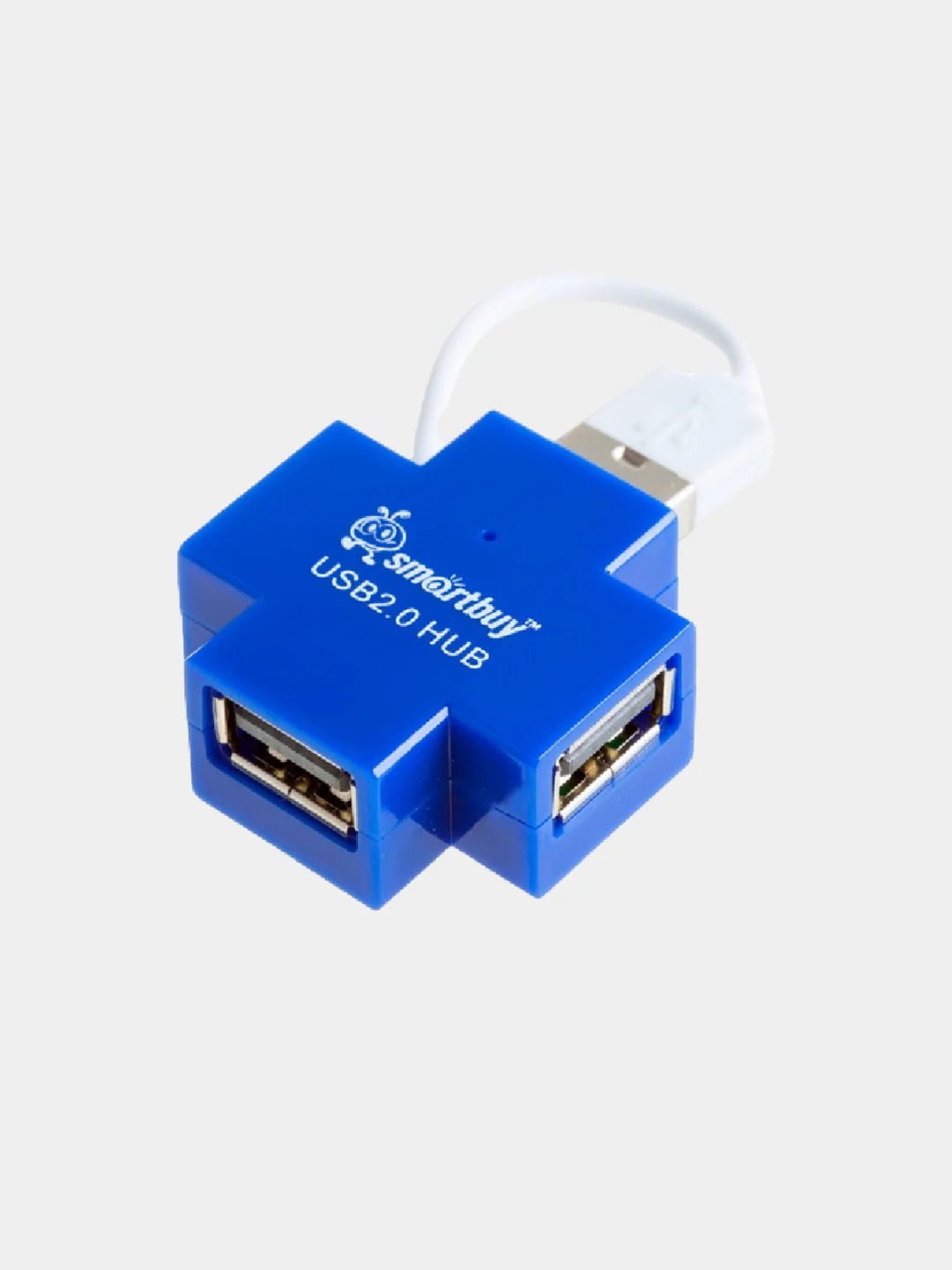 Белый xaб Smartbuy 6900 USB 2.0, на 4 порта