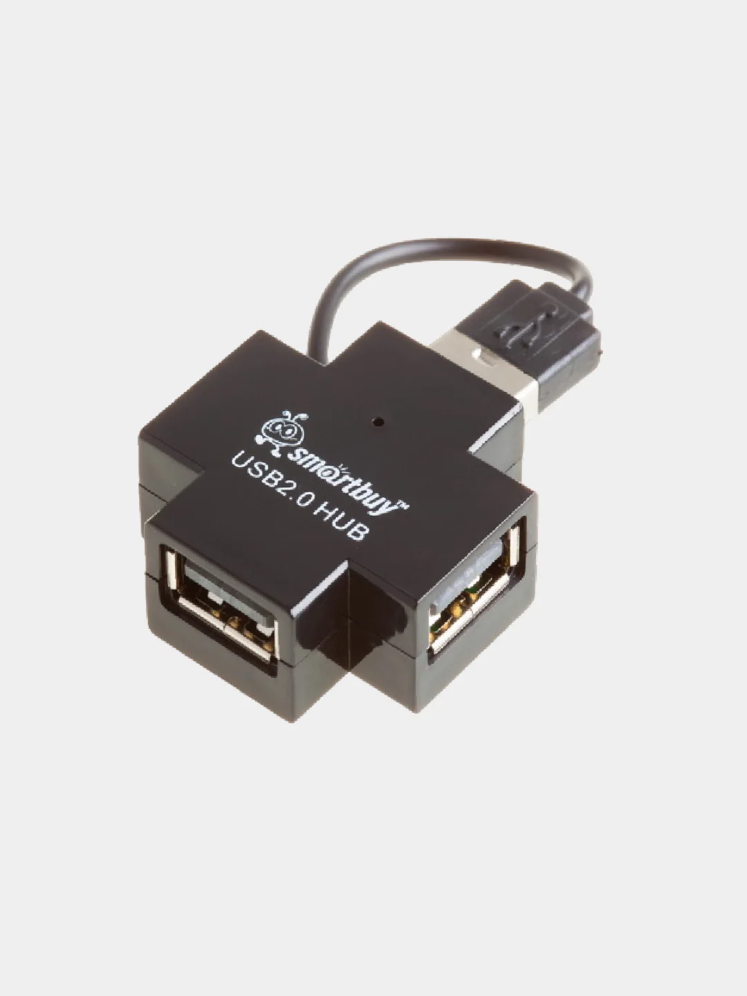 Черный xaб Smartbuy 6900 USB 2.0, на 4 порта