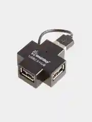 Черный xaб Smartbuy 6900 USB 2.0, на 4 порта