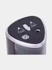 Точилка электрическая BRAUBERG DUAL (для 2 диаметров карандашей!), 4 батарейки АА, черная