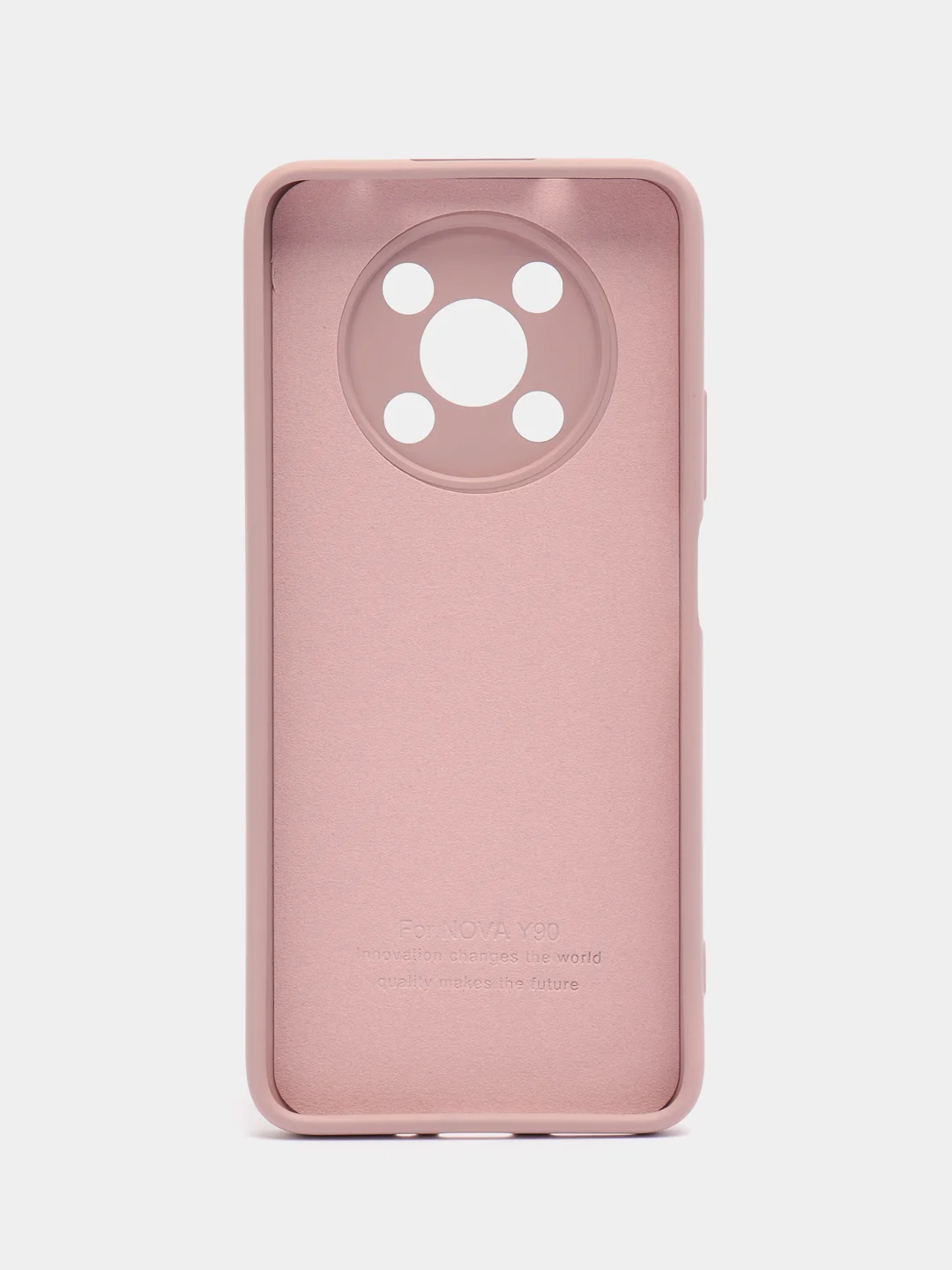 Пудровый чехол Silicone Cover для Huawei Nova Y90, Хуавей Нова У90 силиконовый