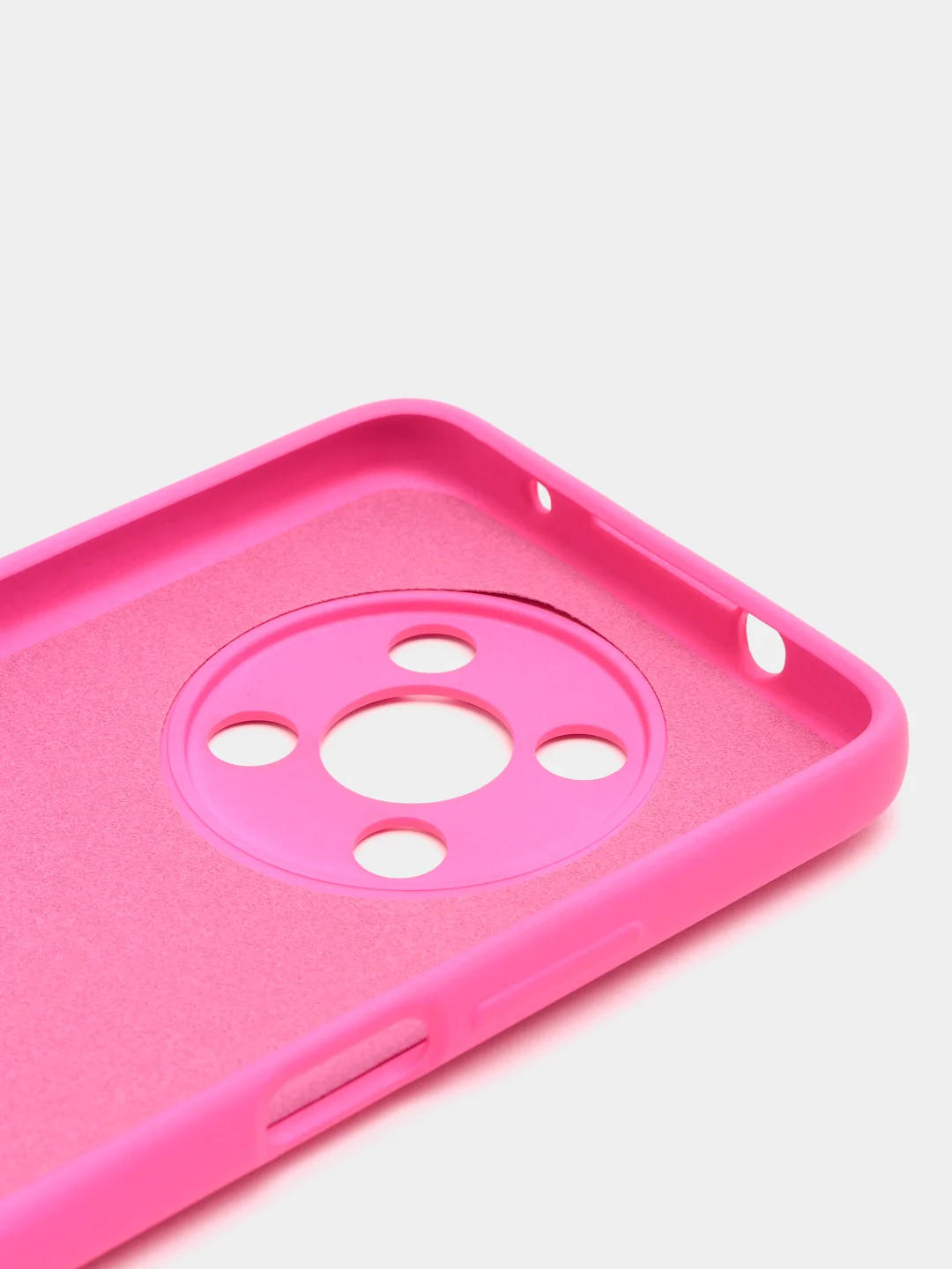 Тёмно-розовый чехол Silicone Cover для Huawei Nova Y90, Хуавей Нова У90 силиконовый
