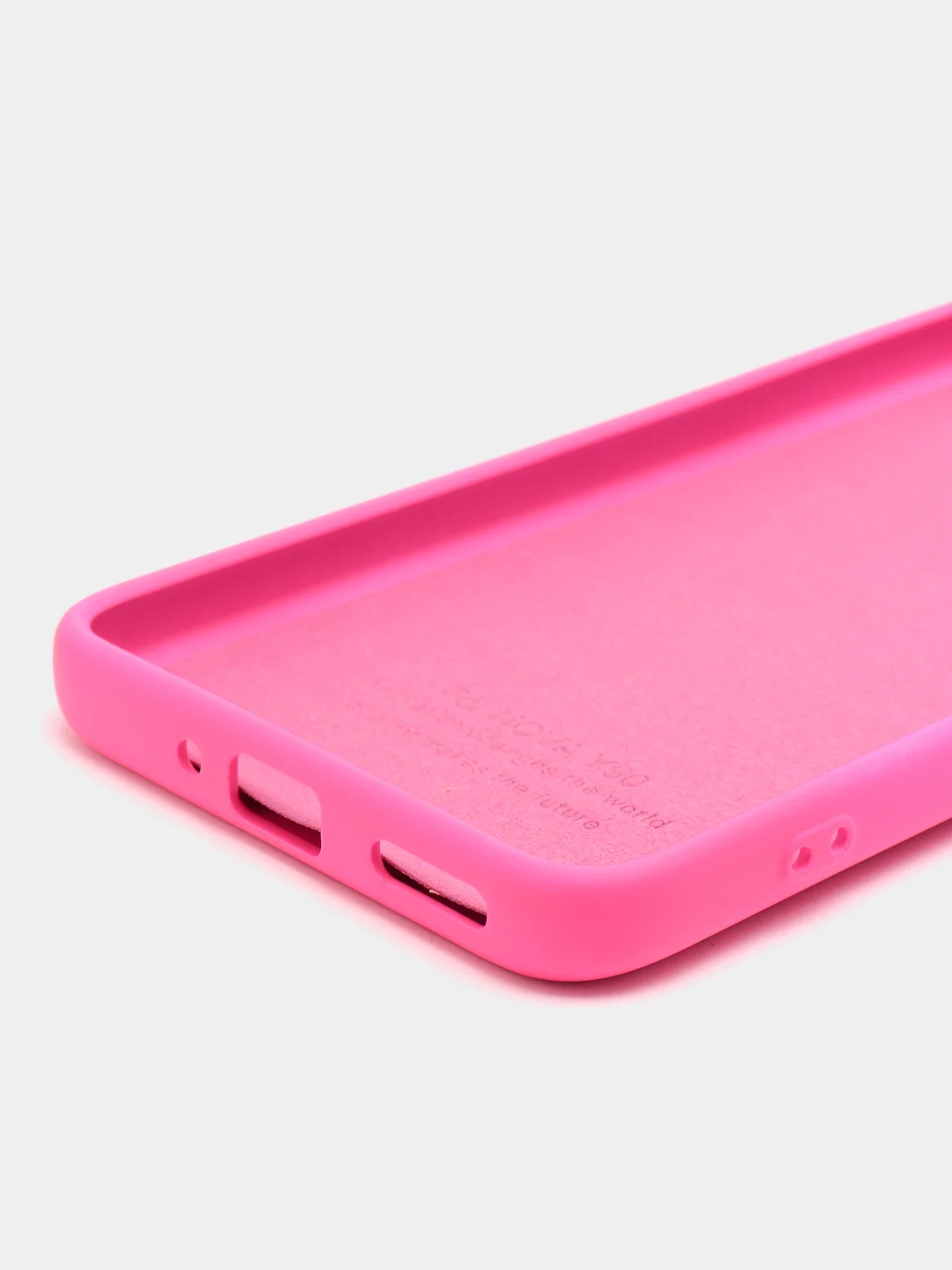 Тёмно-розовый чехол Silicone Cover для Huawei Nova Y90, Хуавей Нова У90 силиконовый
