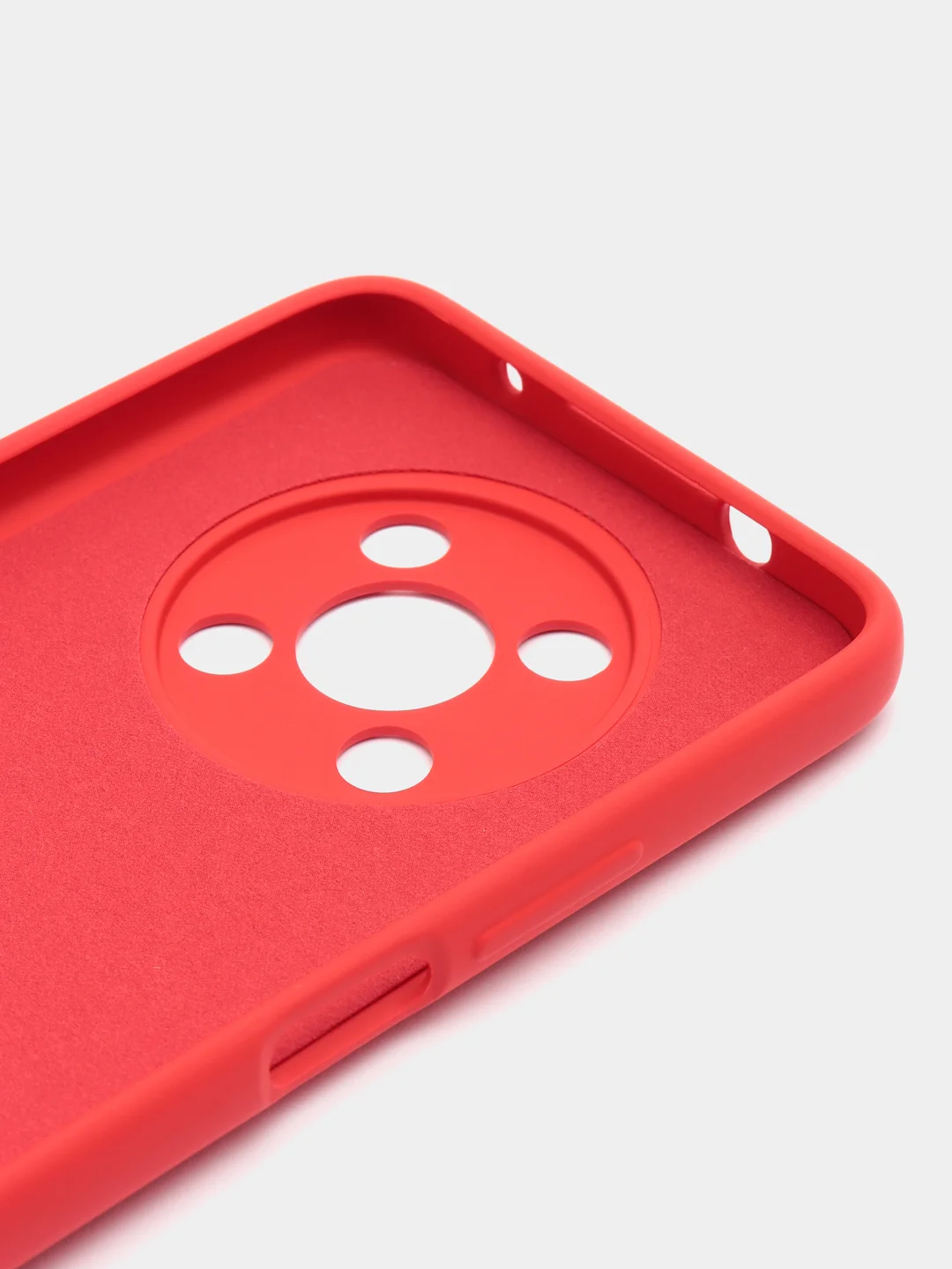 Красный чехол Silicone Cover для Huawei Nova Y90, Хуавей Нова У90 силиконовый
