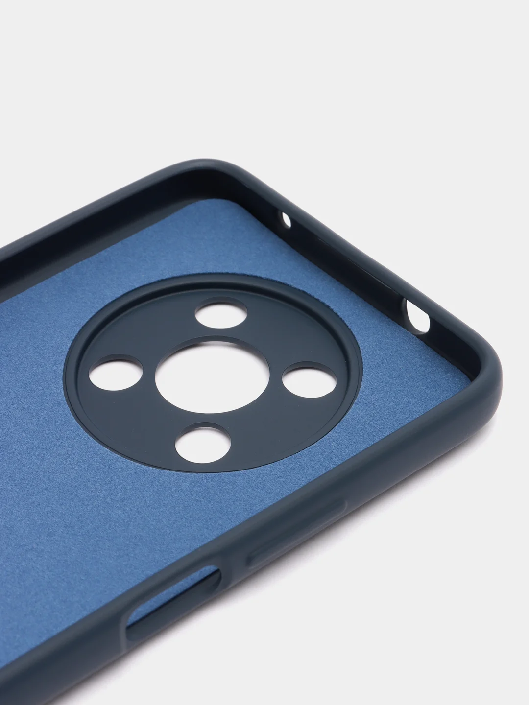 Синий меланж чехол Silicone Cover для Huawei Nova Y90, Хуавей Нова У90 силиконовый