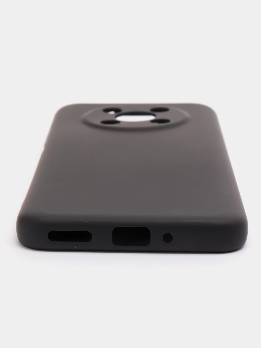Угольный чехол Silicone Cover для Huawei Nova Y90, Хуавей Нова У90 силиконовый