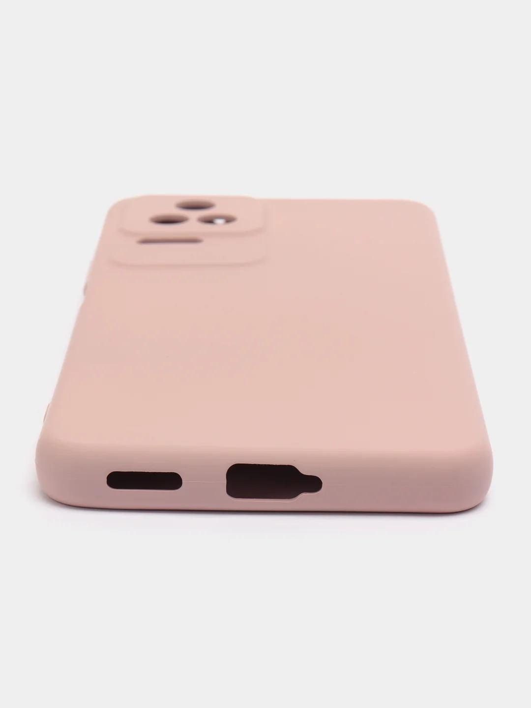 Пудровый чехол силиконовый для Xiaomi Poco F4 (Сяоми Поко Ф4)