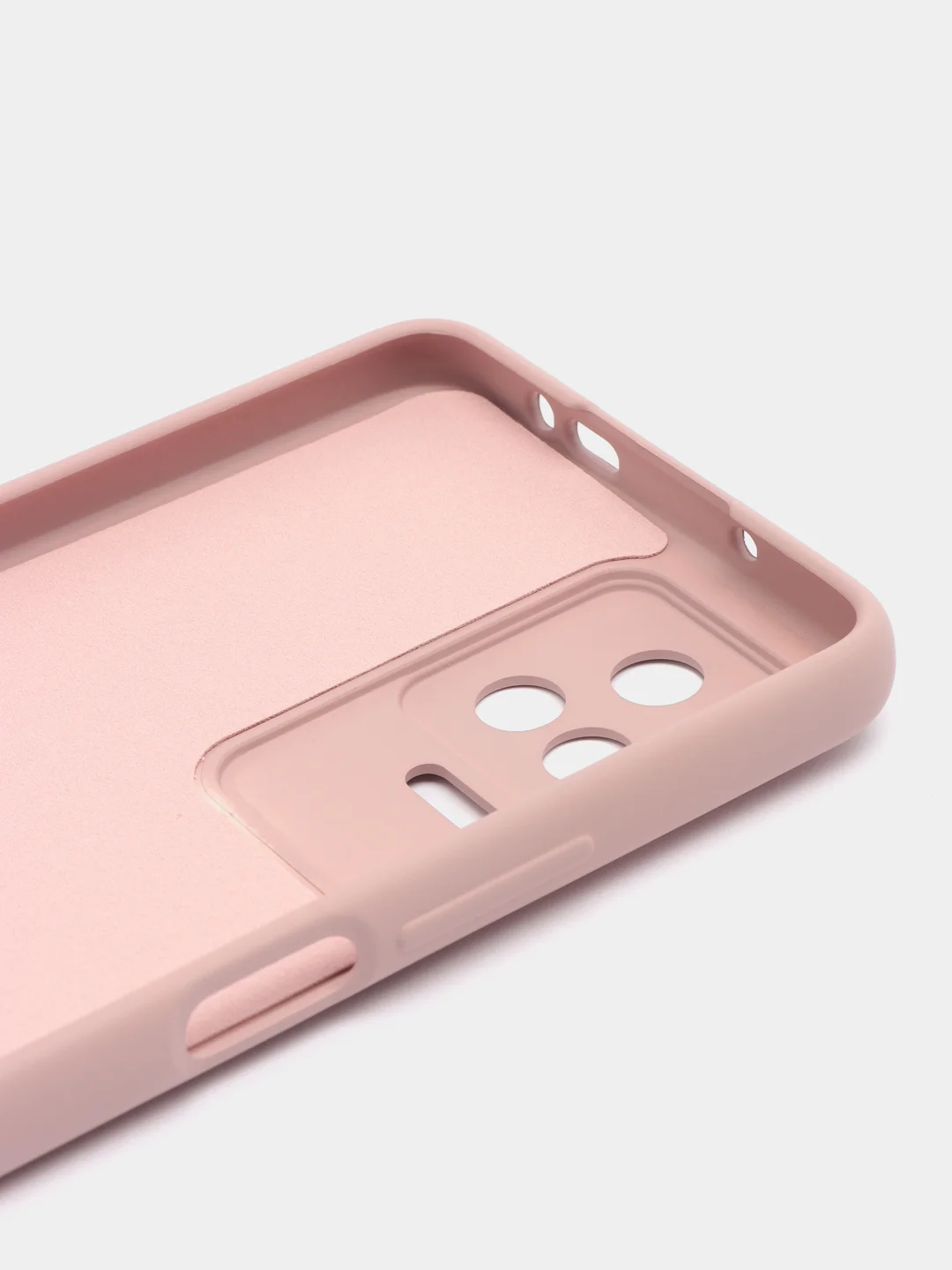 Пудровый чехол силиконовый для Xiaomi Poco F4 (Сяоми Поко Ф4)