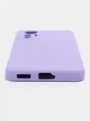Аметистовый чехол Xiaomi 12 Lite Сяоми 12 Лайт силиконовый закрый низ бархат внутри Silicone Cover