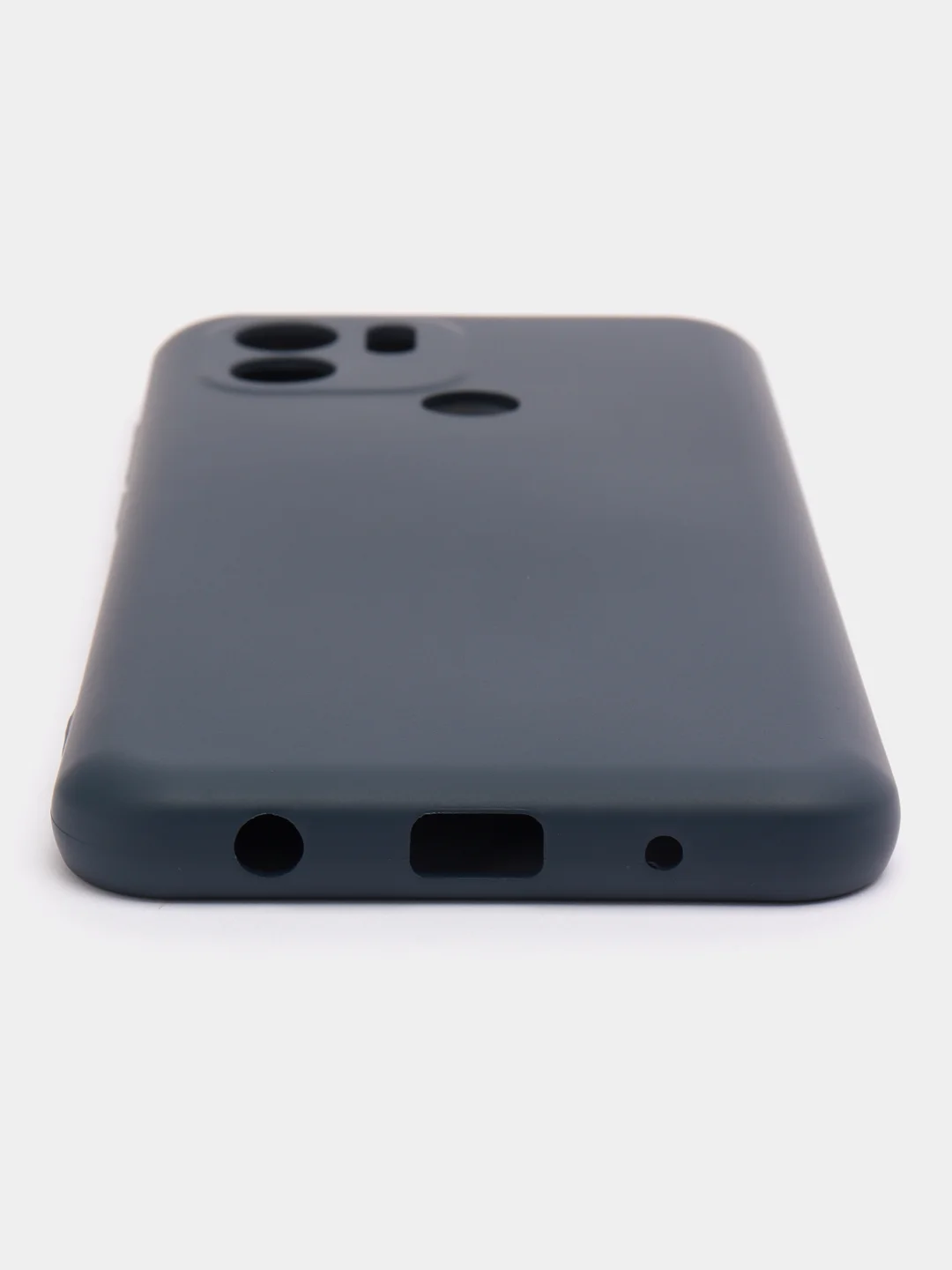 Темно-синий чехол Silicone Cover Xiaomi Redmi A1 Plus A1+ A2+ Poco C51 Редми A1 Плюс А1+  силиконовый