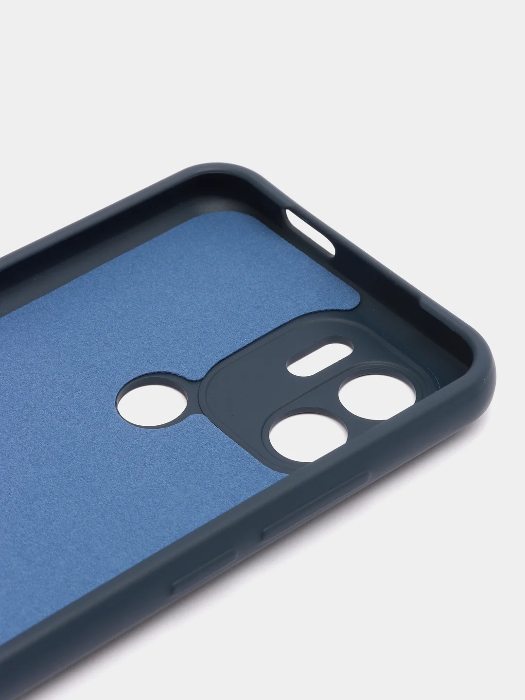 Темно-синий чехол Silicone Cover Xiaomi Redmi A1 Plus A1+ A2+ Poco C51 Редми A1 Плюс А1+  силиконовый