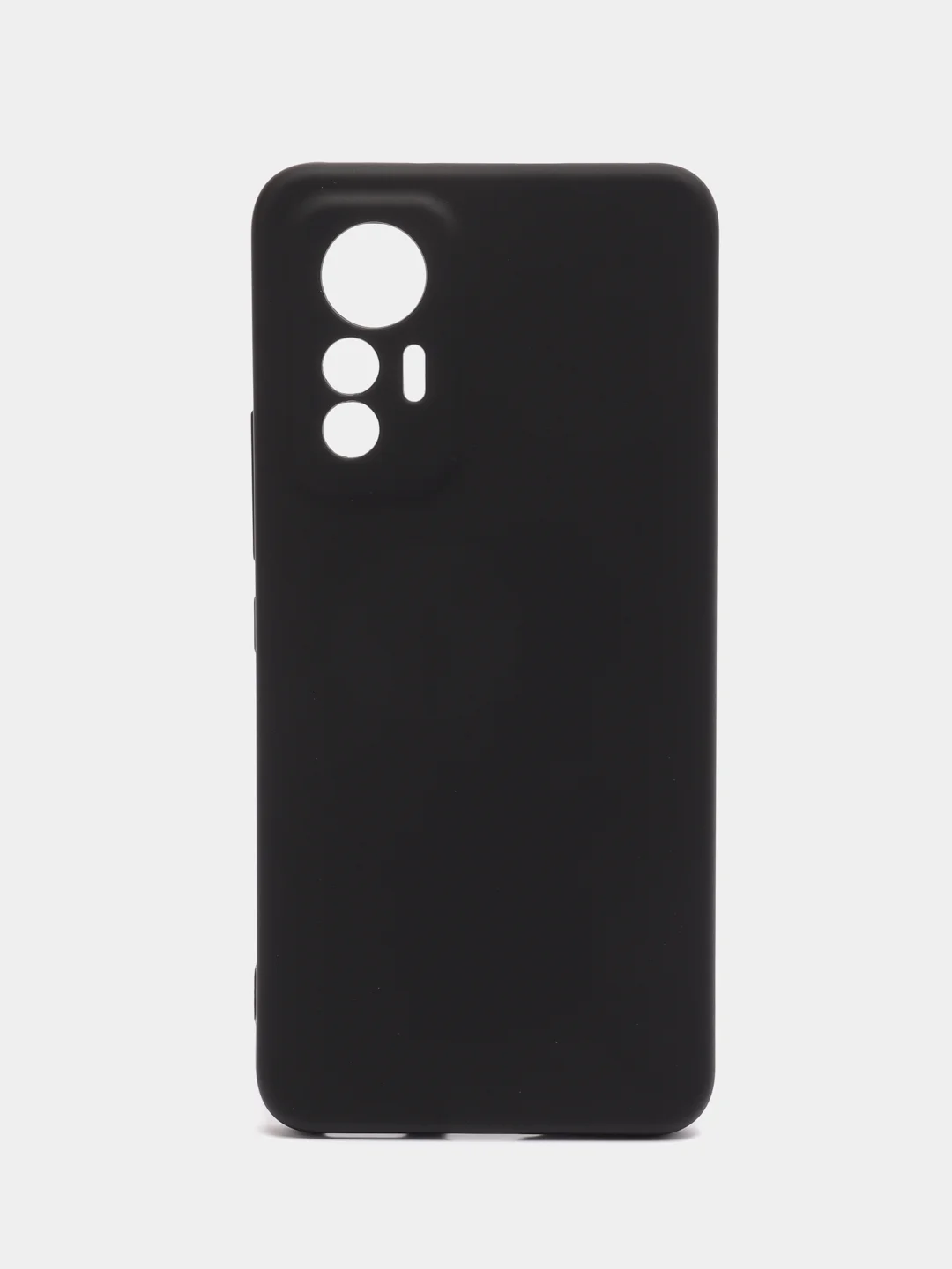 Угольный чехол Xiaomi 12 Lite Сяоми 12 Лайт силиконовый закрый низ бархат внутри Silicone Cover
