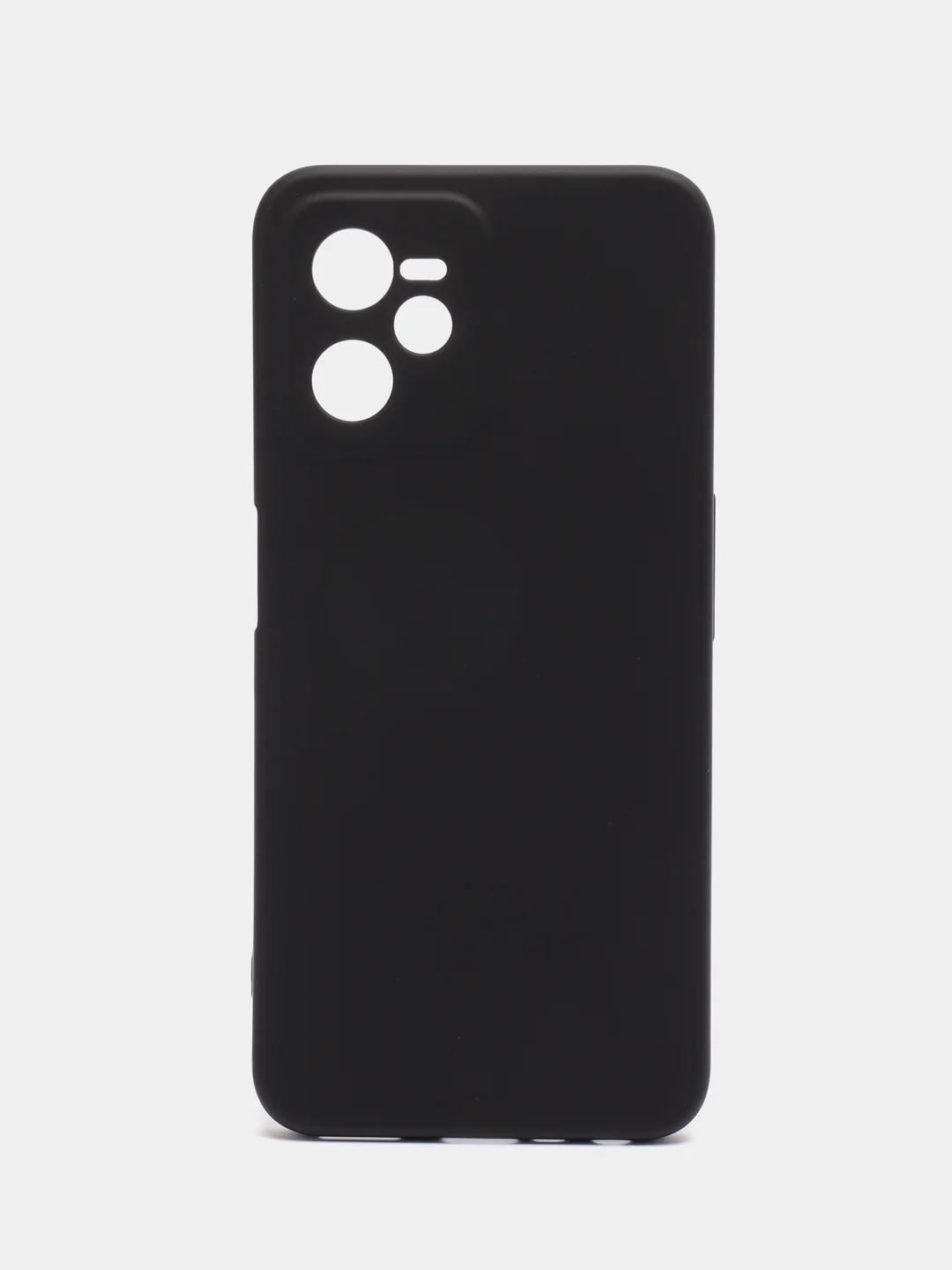 Угольный чехол силиконовый для Realme C35 / Реалми С35 Silicone Cover
