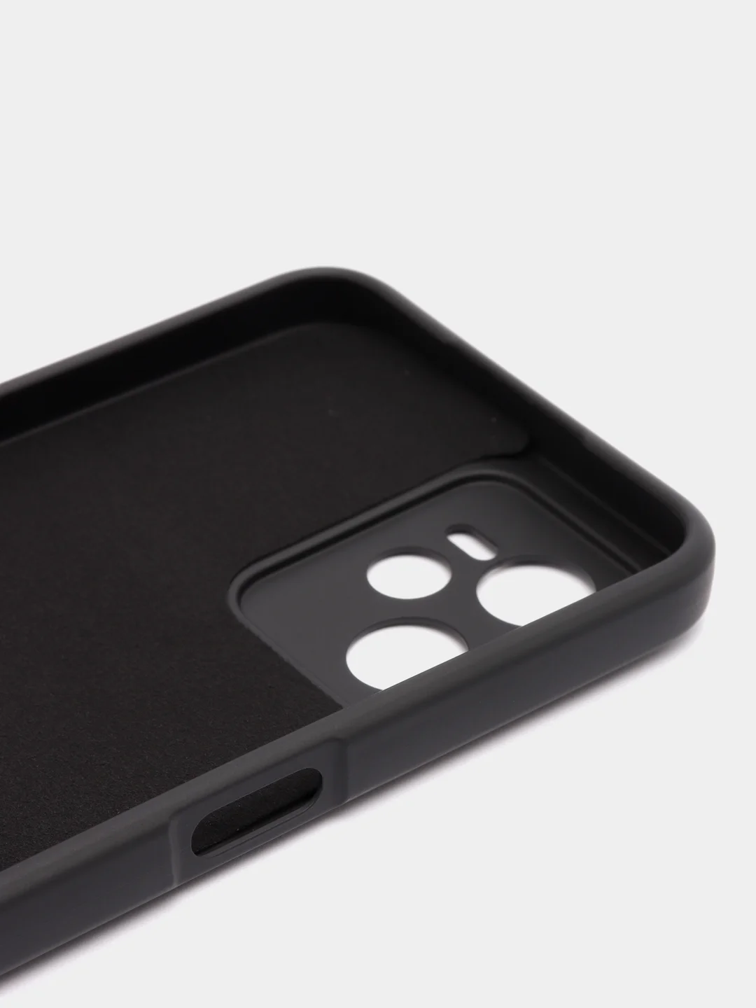 Угольный чехол силиконовый для Realme C35 / Реалми С35 Silicone Cover