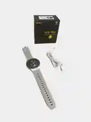 Серый круглые умные смарт-часы Smart Watch X5 Pro