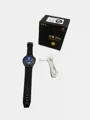 Черный круглые умные смарт-часы Smart Watch X5 Pro