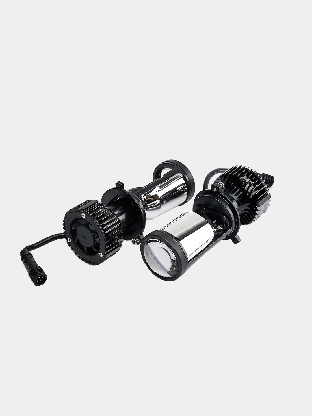 Светодиодные лампы H4 MINI LED LENS Y6D, 6000К, 12W, 9-36V, IP65
