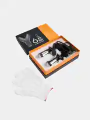 Светодиодные лампы H4 MINI LED LENS Y6D, 6000К, 12W, 9-36V, IP65