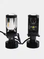 Светодиодные лампы H4 MINI LED LENS Y6D, 6000К, 12W, 9-36V, IP65