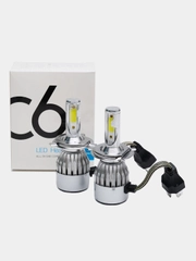 Светодиодные лампы LED С6 Н1, Н3, Н7, Н8/Н9/Н11, Н4/НВ2/9003, НВ4/9006, НВ3/Н10/9006