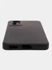 Угольный чехол Xiaomi 12 Lite Сяоми 12 Лайт силиконовый закрый низ бархат внутри Silicone Cover