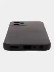 Угольный чехол силиконовый для Realme C35 / Реалми С35 Silicone Cover