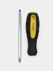 Отвертка двухсторонняя 2 в 1 CrV Biber 86028, крафтер 100 мм
