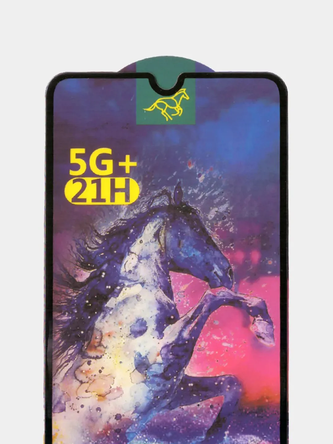Защитное стекло для Xiaomi Redmi 9C (Сяоми Редми 9С), с черной рамкой