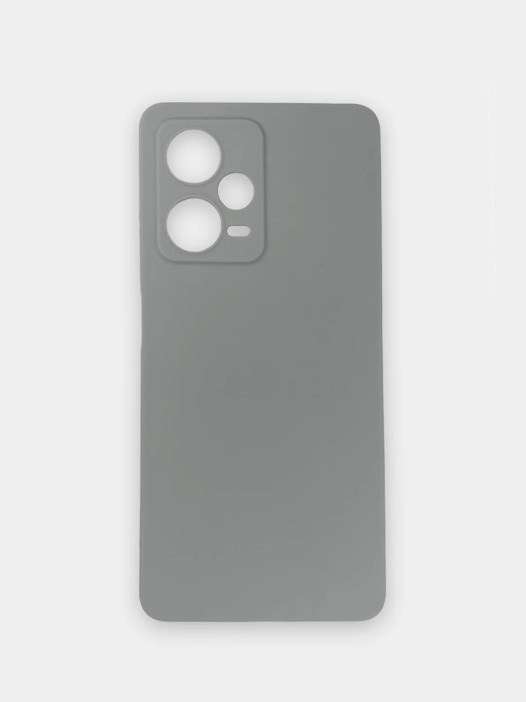 Черный чехол Xiaomi Redmi Note 12 Pro+ (Сяоми Редми Нот 12 Про+), силиконовый, цветной, матовый