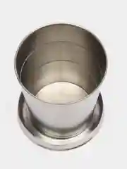 Белый стакан металлический, складной, стопка, кружка, набор туриста