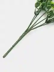 Тёмно-зелёный искусственные цветы, 5 видов