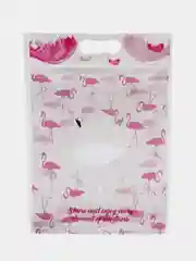 Розовый упаковочный пакет zip lock для подарков, сладостей, hand made