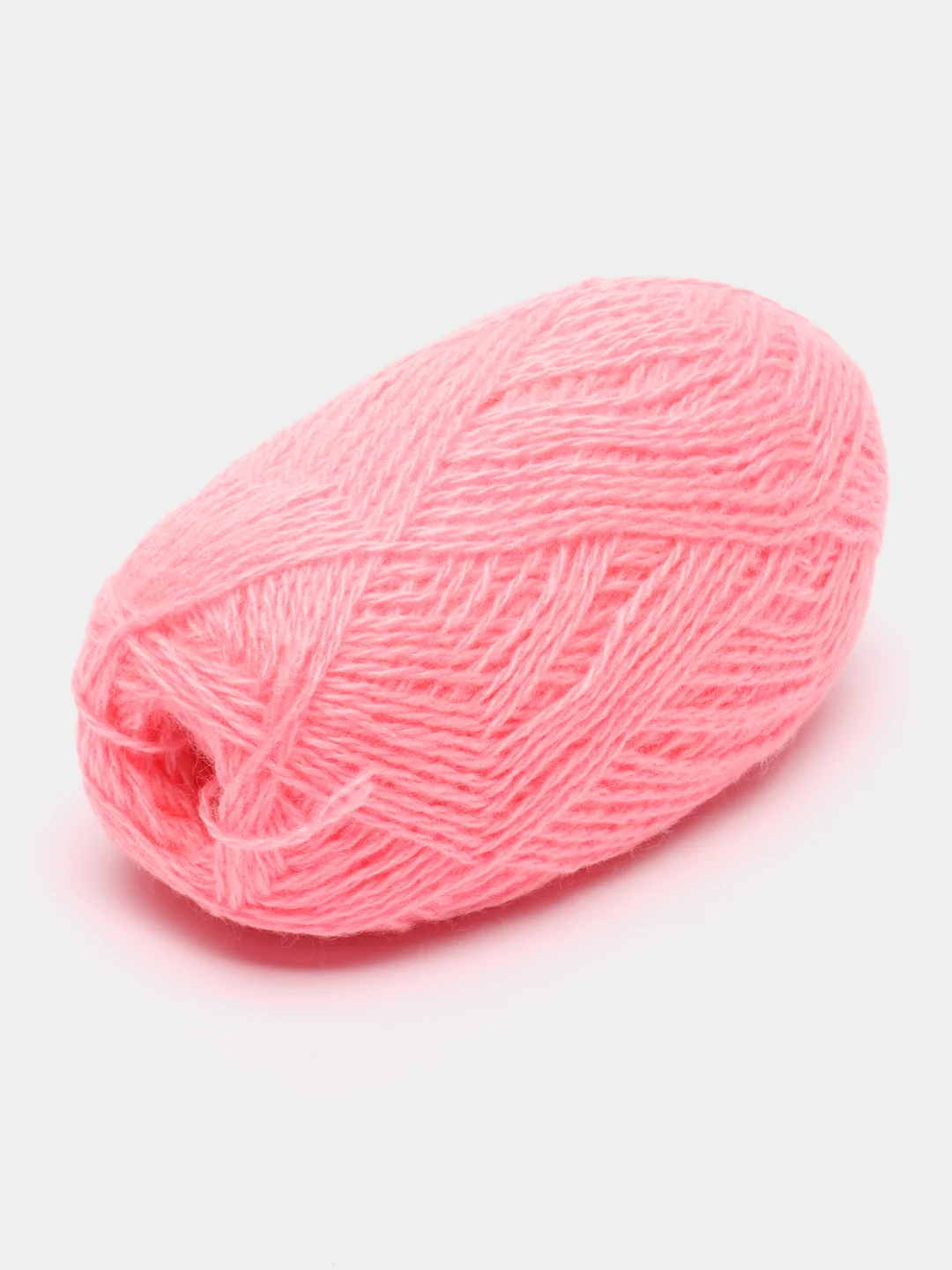 Кораллово-розовый пряжа кавказская,  90% акрил, 10% шерсть, 300 м, 100 г