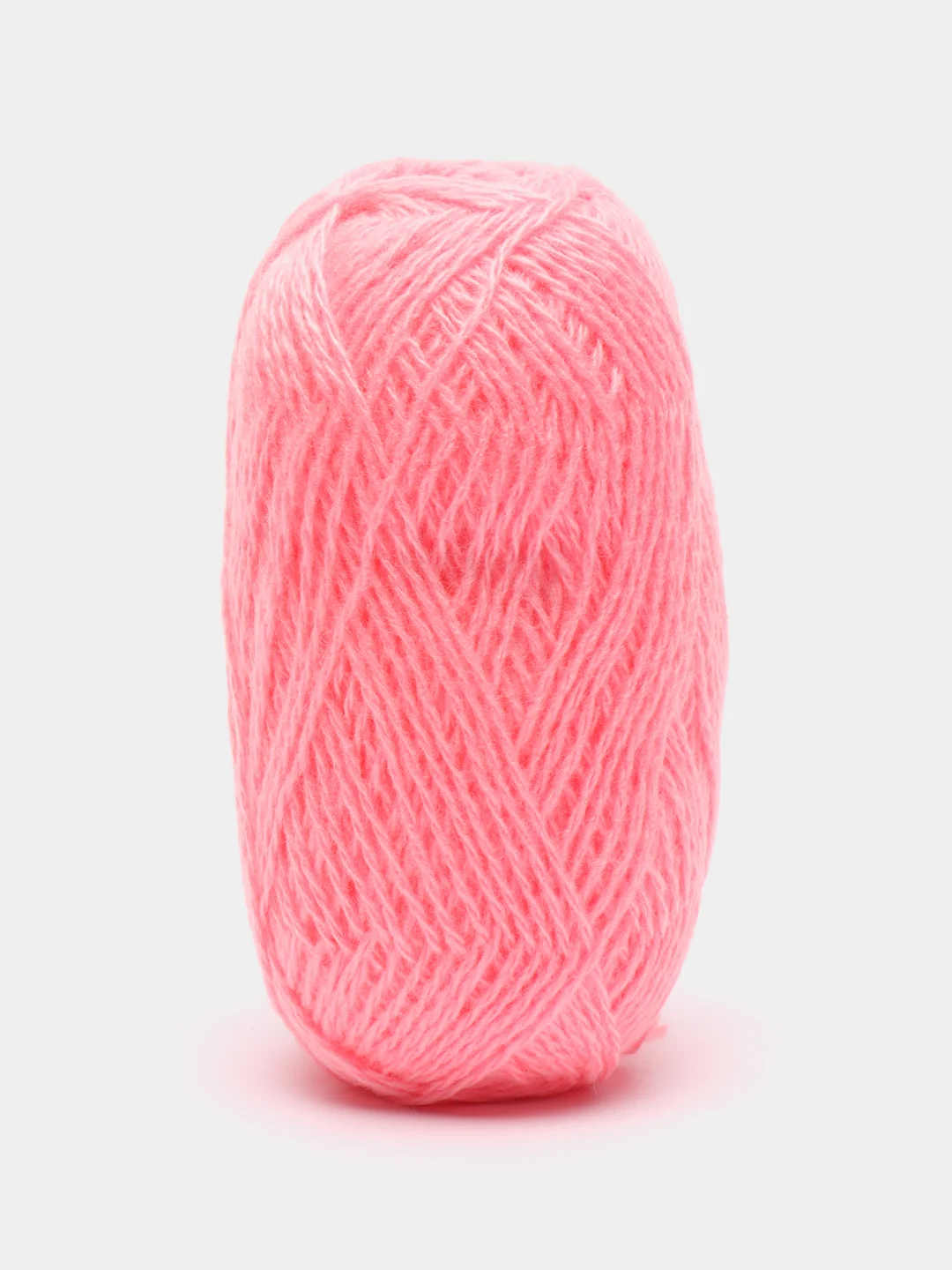 Кораллово-розовый пряжа кавказская,  90% акрил, 10% шерсть, 300 м, 100 г