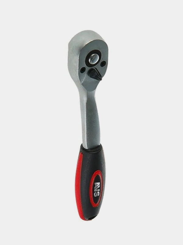 Рукоятка трещоточная 3/8"DR, 72 зубца, пластиковая ручка, AVS RH13872