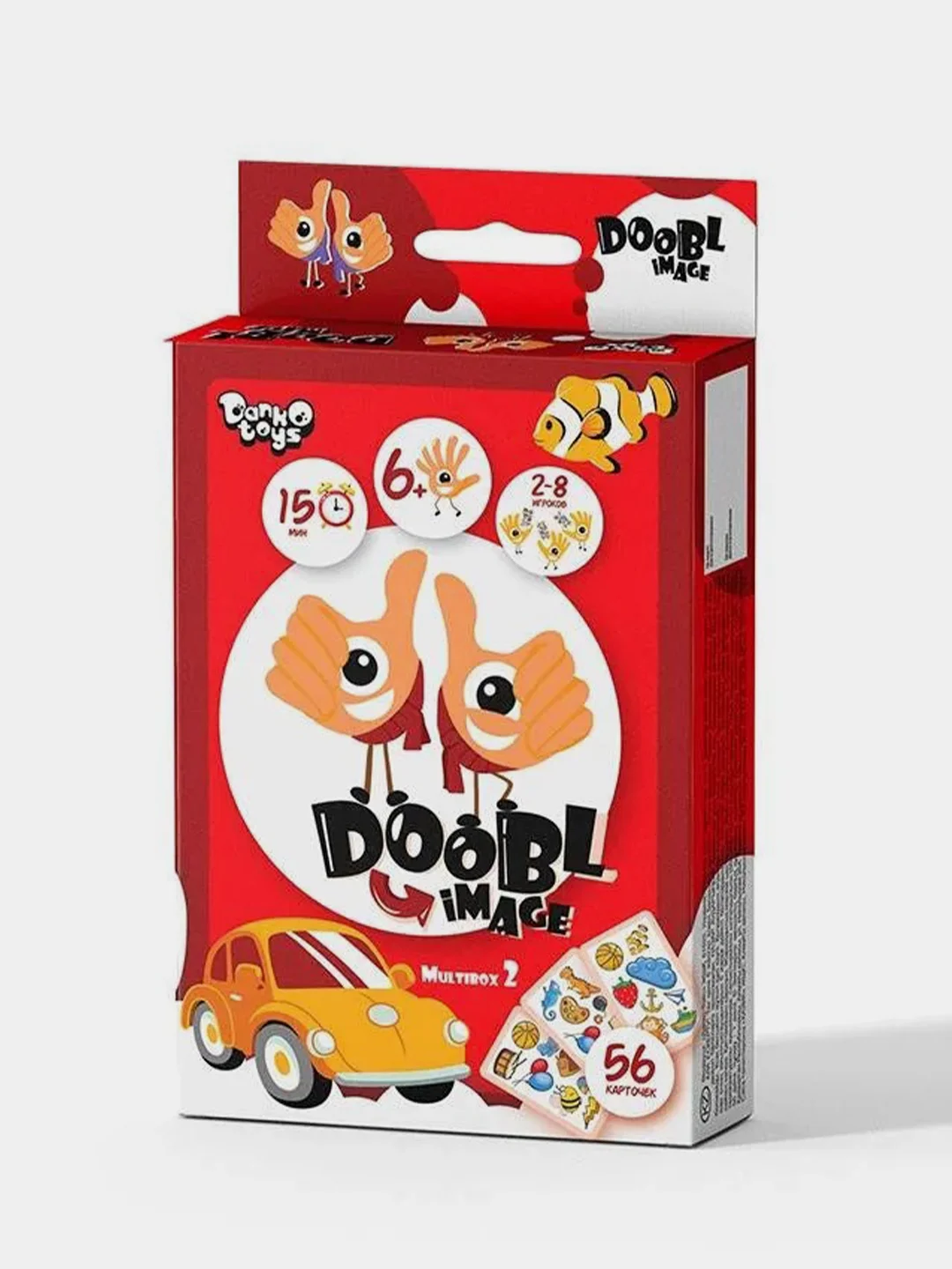 Красный настольная игра "Двойная картинка"
