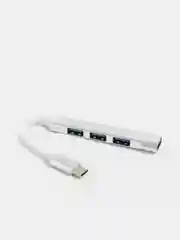 USB-хаб, концентратор Type C, разветвитель на 4 порта
