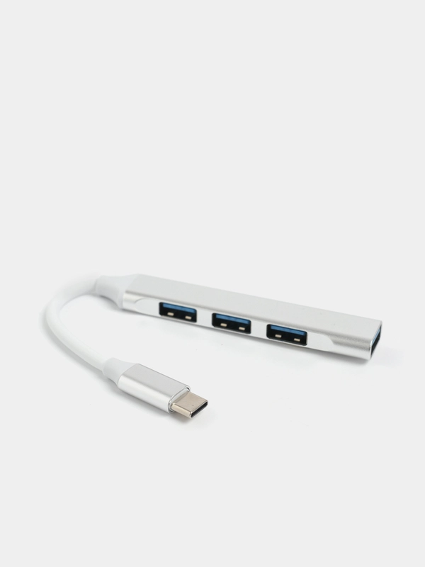 USB-хаб, концентратор Type C, разветвитель на 4 порта