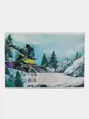 Альбом для рисования "Сноубордист", А4, 40 листов, артикул 60282
