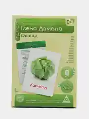 Зеленый набор карточек по методике Глена Домана, в ассортименте