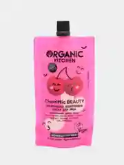 Осветляющая маска для лица Organic Kitchen Домашний SPA "Cherriffic Beauty", 100 мл