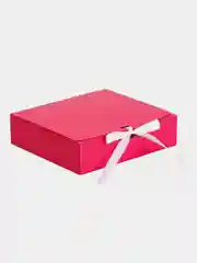 Фуксия коробка подарочная для подарка "Однотонная", складная, 3 размера