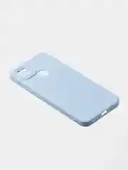 Голубой чехол для Xiaomi Redmi 9C / Redmi 10A матовый с дополнительной защитой камеры