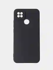 Черный чехол для Xiaomi Redmi 9C / Redmi 10A матовый с дополнительной защитой камеры
