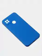 Синий чехол для Xiaomi Redmi 9C / Redmi 10A матовый с дополнительной защитой камеры