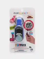 Синий брелок-игрушка PopPuck (Поппак), антистресс