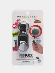 Черный брелок-игрушка PopPuck (Поппак), антистресс