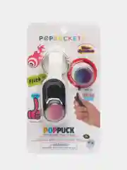 Белый брелок-игрушка PopPuck (Поппак), антистресс