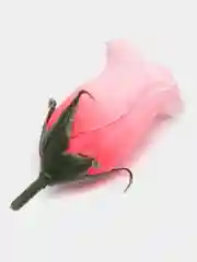 Розовый искусственный цветок, бутон розы
